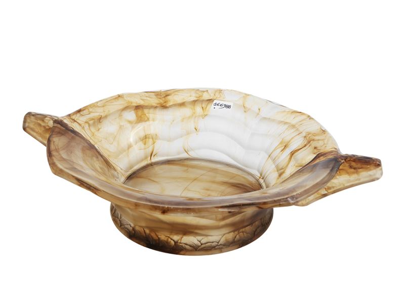 Centrotavola in vetro a stampo