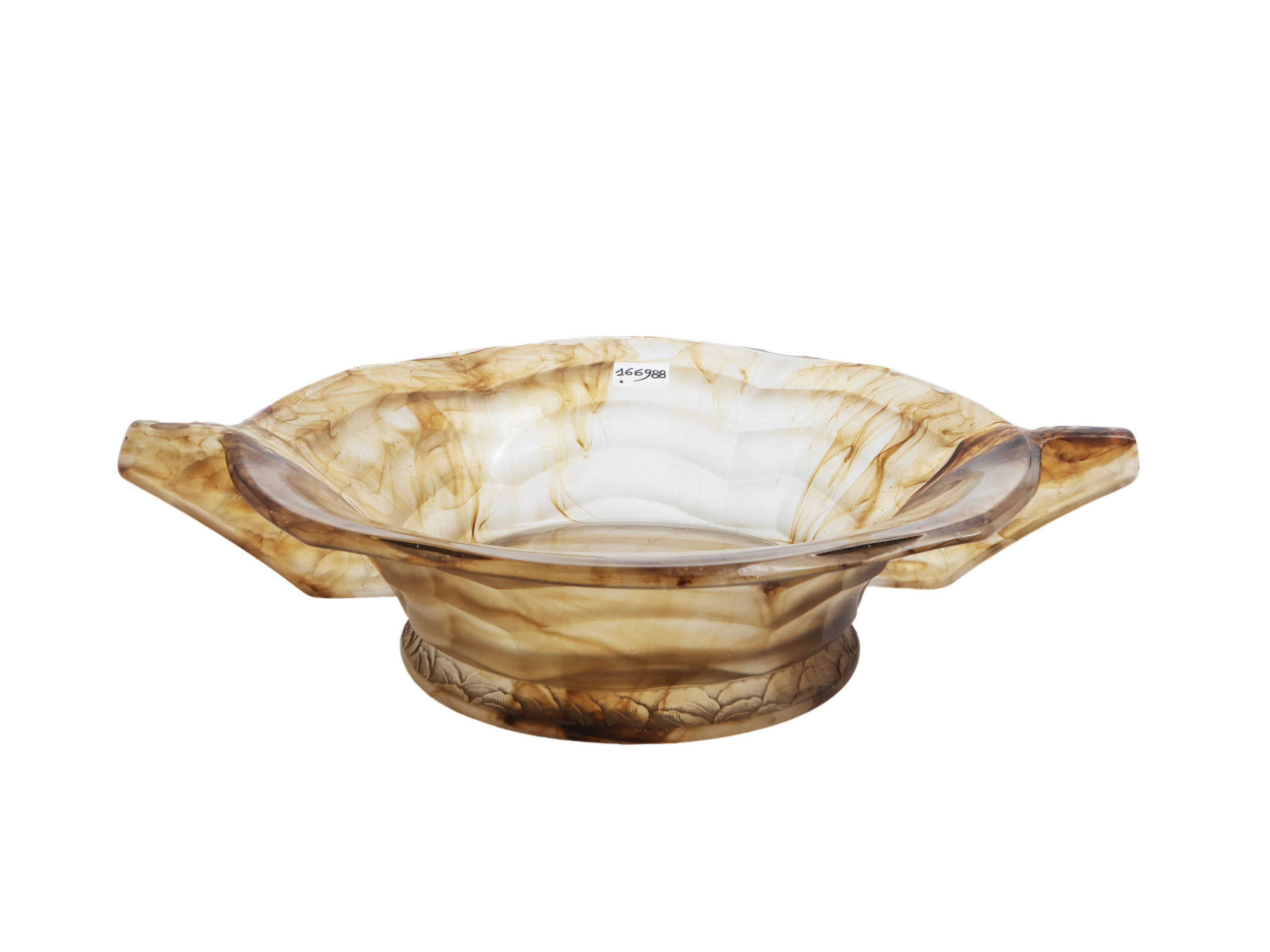 Centrotavola in vetro a stampo