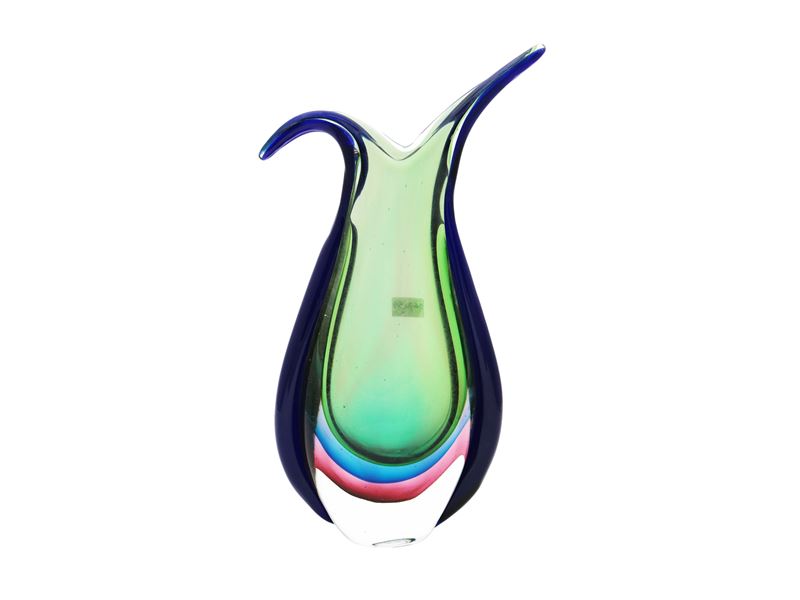 Vaso in vetro sommerso, Murano, Anni Settanta