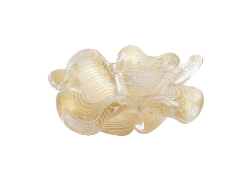 Coppa Barovier & Toso della serie "Zebrati"