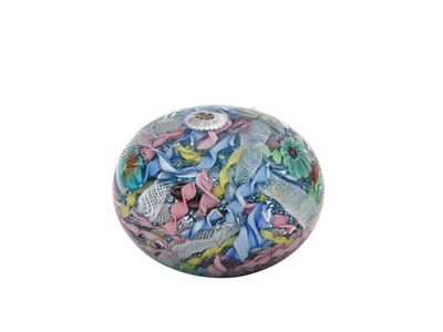 A.Ve.M., Ferma carte bizantino con foglia d'argento e murrine