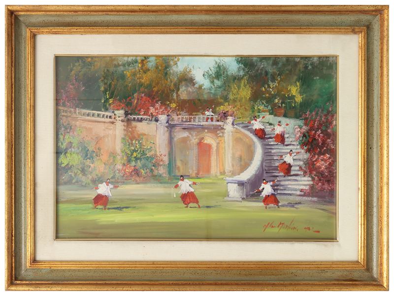 Norberto Martini (1940-2007), Scherzi in Giardino