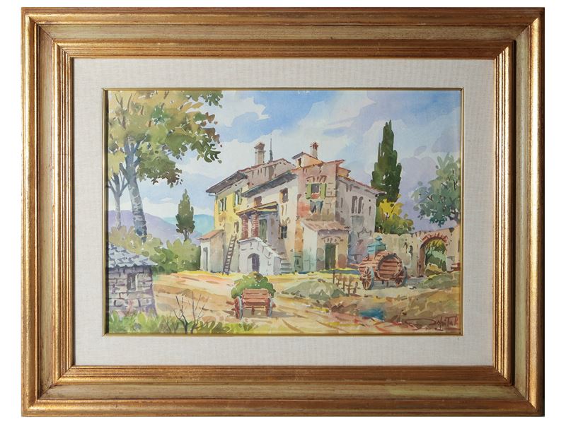Giovanni Ospitali - Lotto di Acquerelli