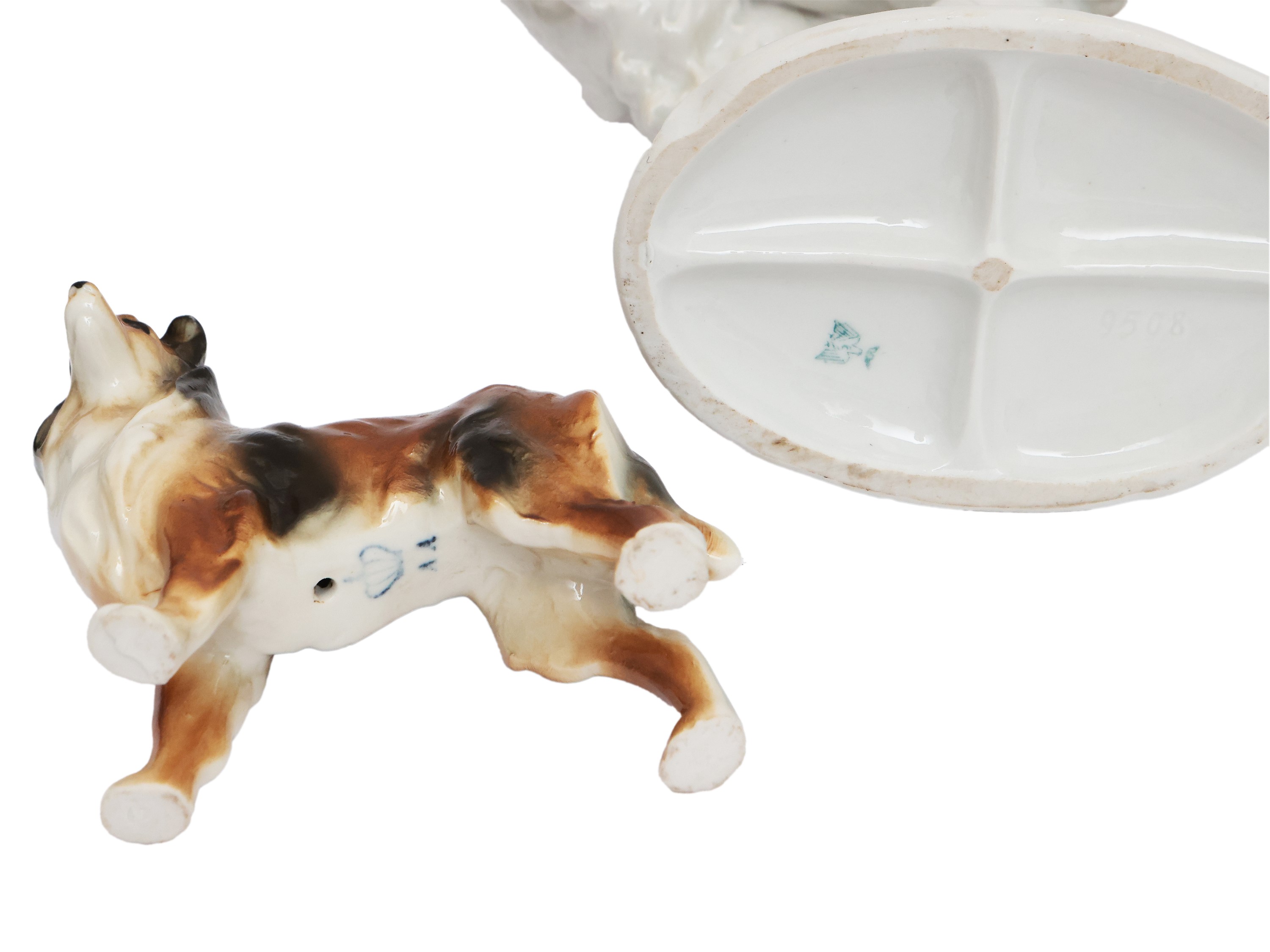 Collezione di cani in porcellana, h da cm 7 a cm 17