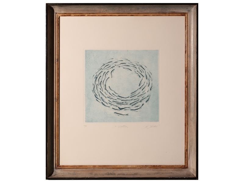 Lorenzo Lazzeri - Vortice - Acquaforte, esemplare n. 20/50