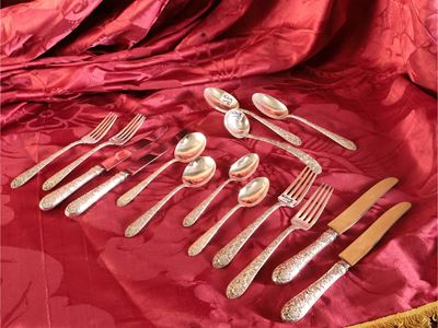 Alvin Corporation, Servizio di posate in argento sterling per dieci persone