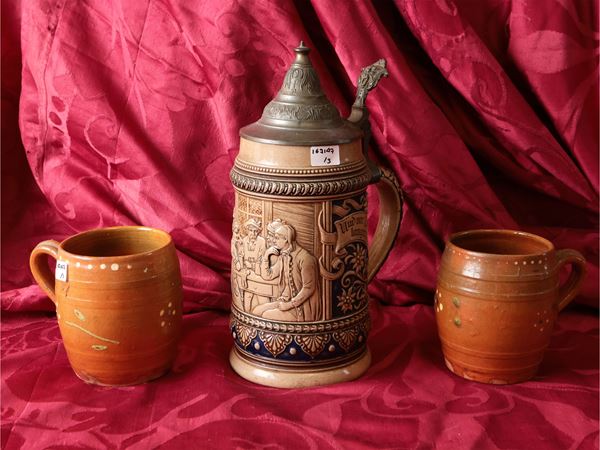 Boccale da collezione in ceramica