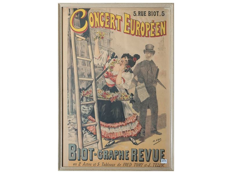 Henry Gray - Concert Européen, 1895 Circa