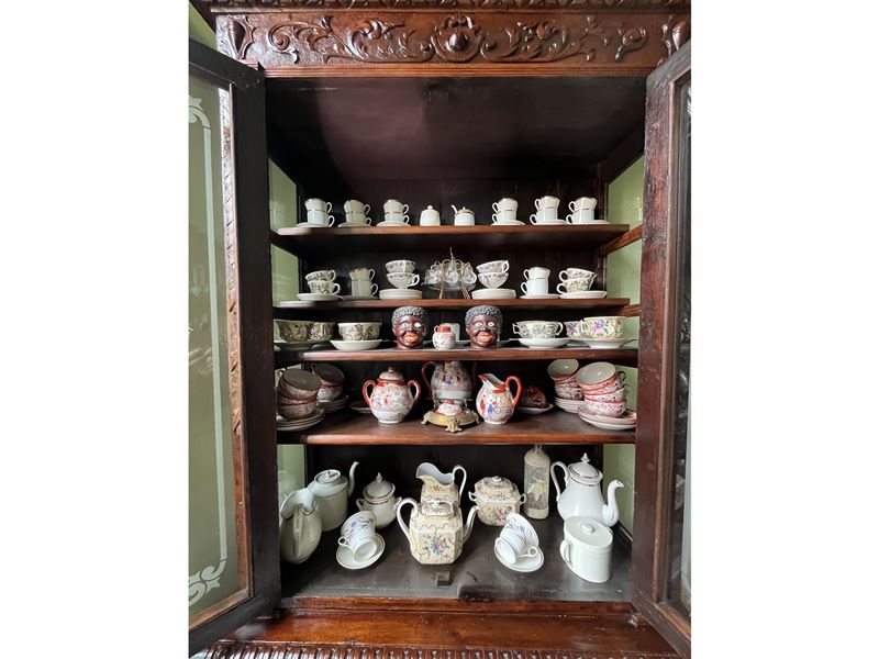 Assortimento di porcellane da collezione, inclusi elementi Ginori e Cinesi del XIX/XX secolo