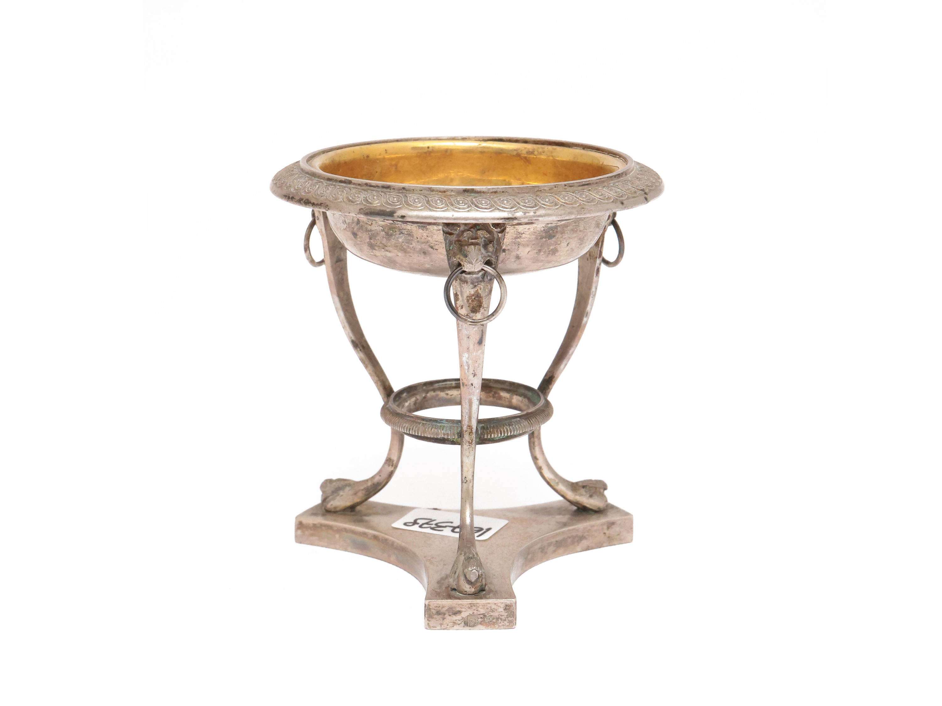 Saliera in argento, Firenze, XIX secolo