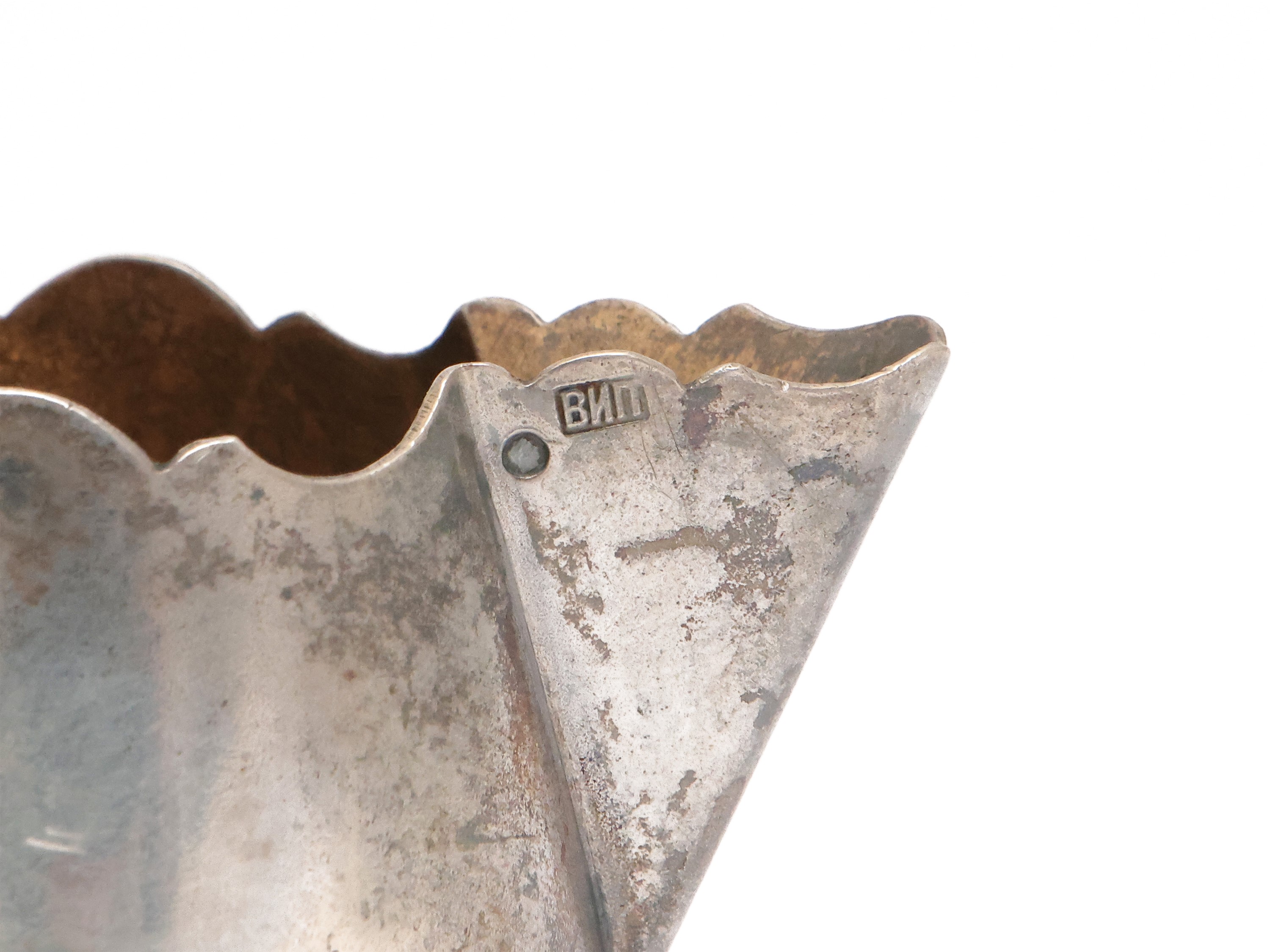 Oggetti decorativi in argento, lattiera e tabacchiera, Mosca 1908-1922
