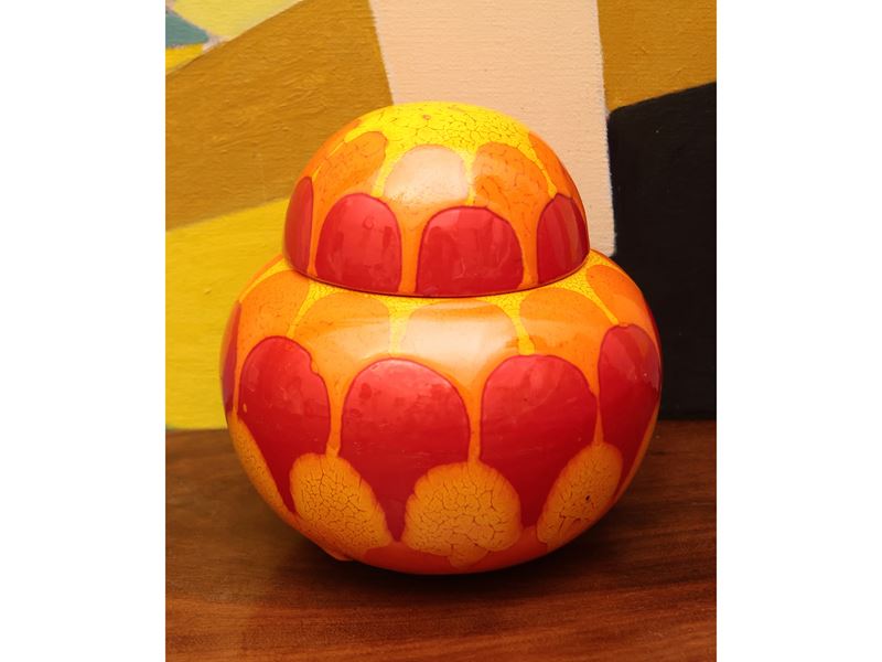 Potiche in ceramica smaltata, Aldo Londi per Bitossi