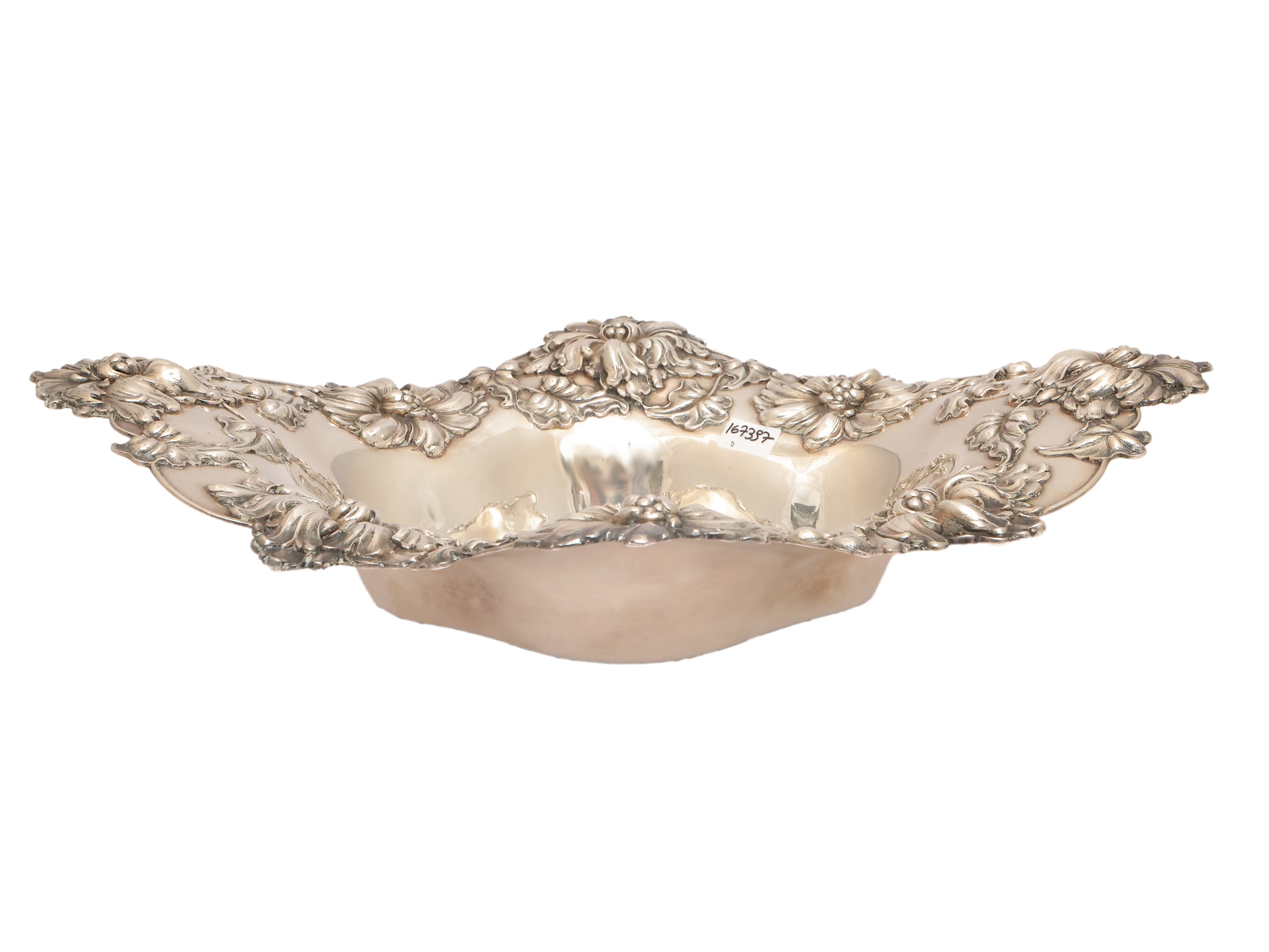 Shereve & Company, Cetrotavola Art Nouveau in argento, San Francisco, inizio del XX secolo