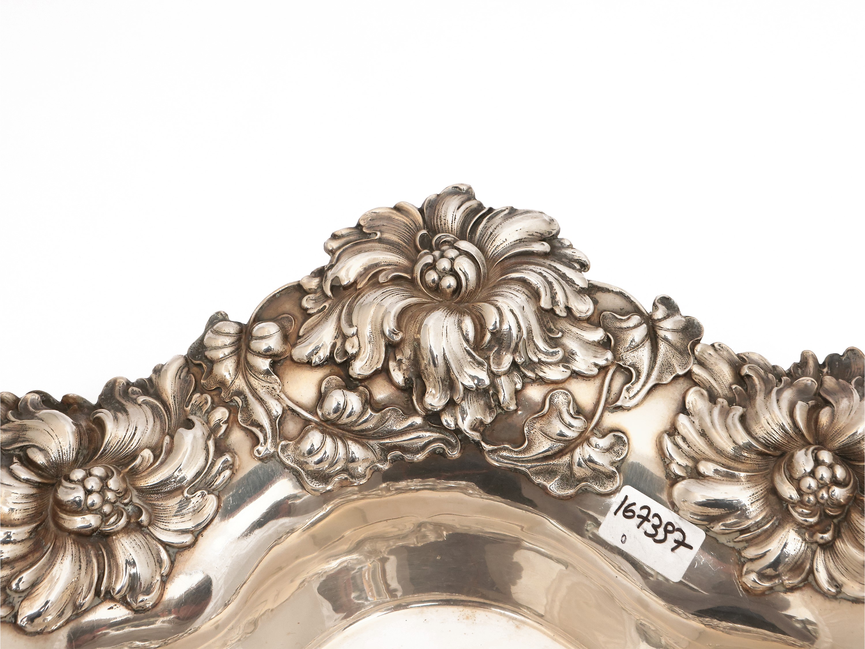Shereve & Company, Cetrotavola Art Nouveau in argento, San Francisco, inizio del XX secolo