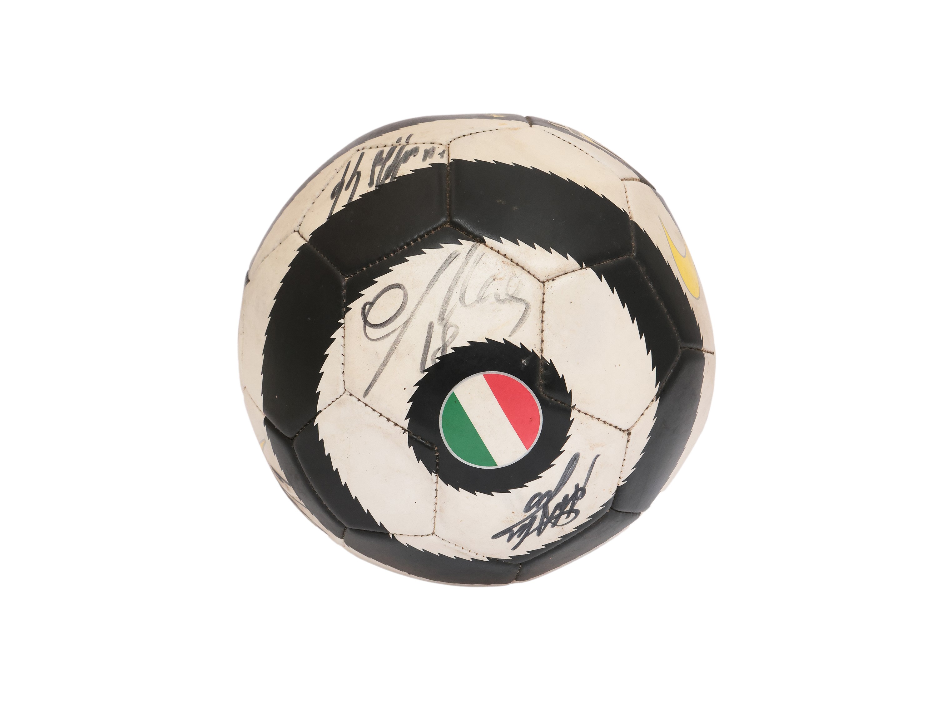 Pallone da calcio autografato, Juventus, Campionato 2011