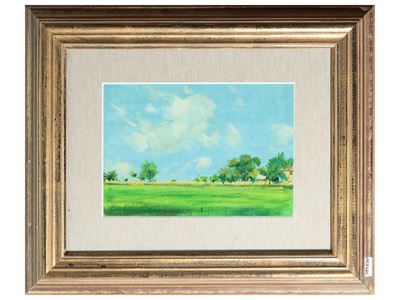 San Martino, olio su cartone telato