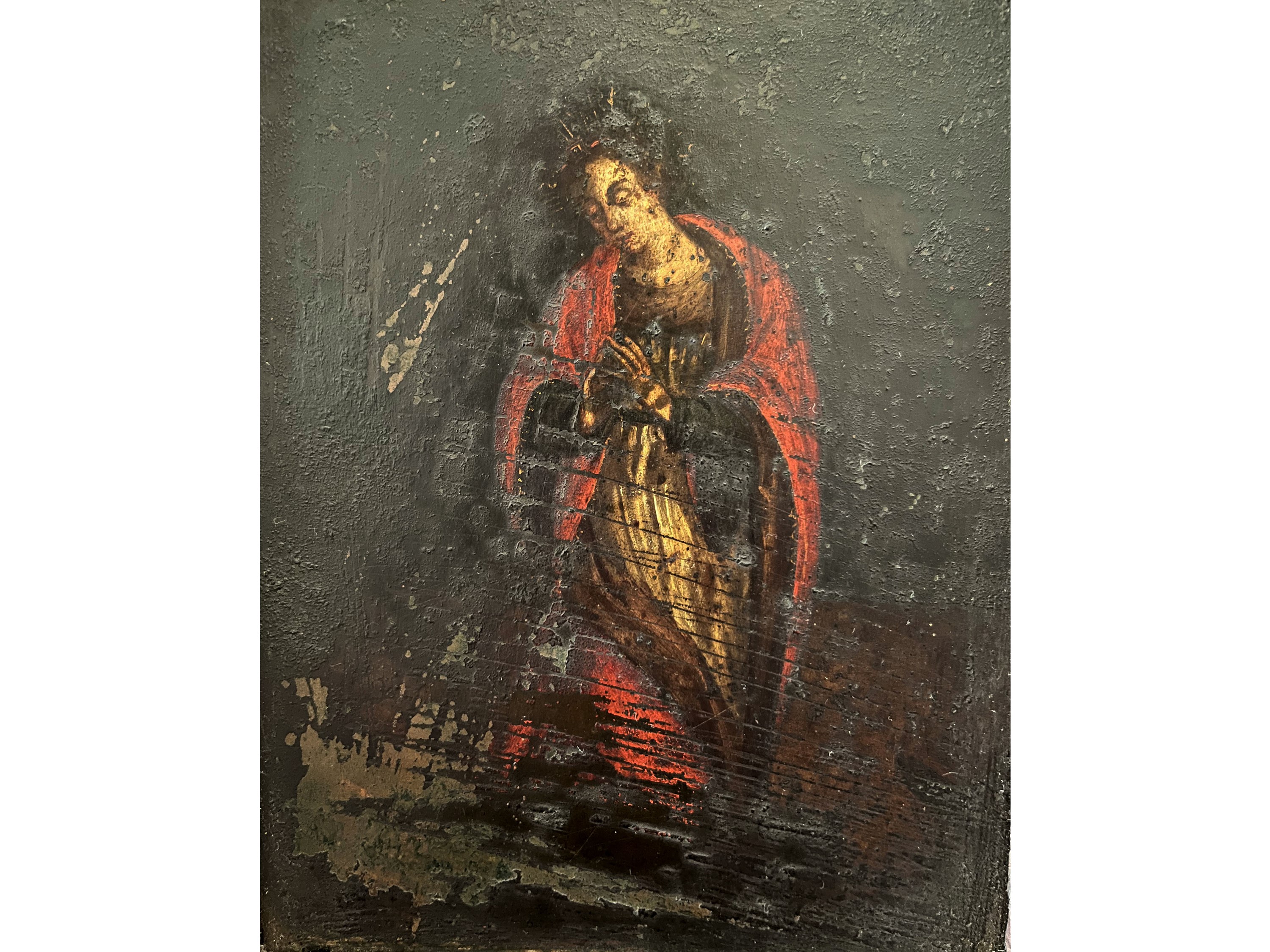 Scuola Toscana del XVII/XVIII Secolo - Santa