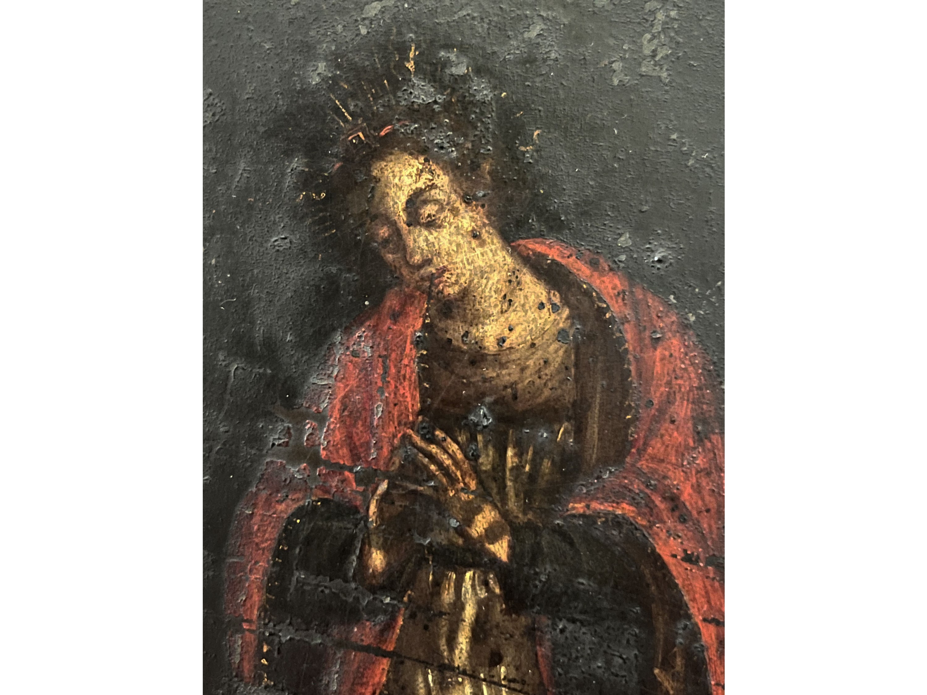 Scuola Toscana del XVII/XVIII Secolo - Santa