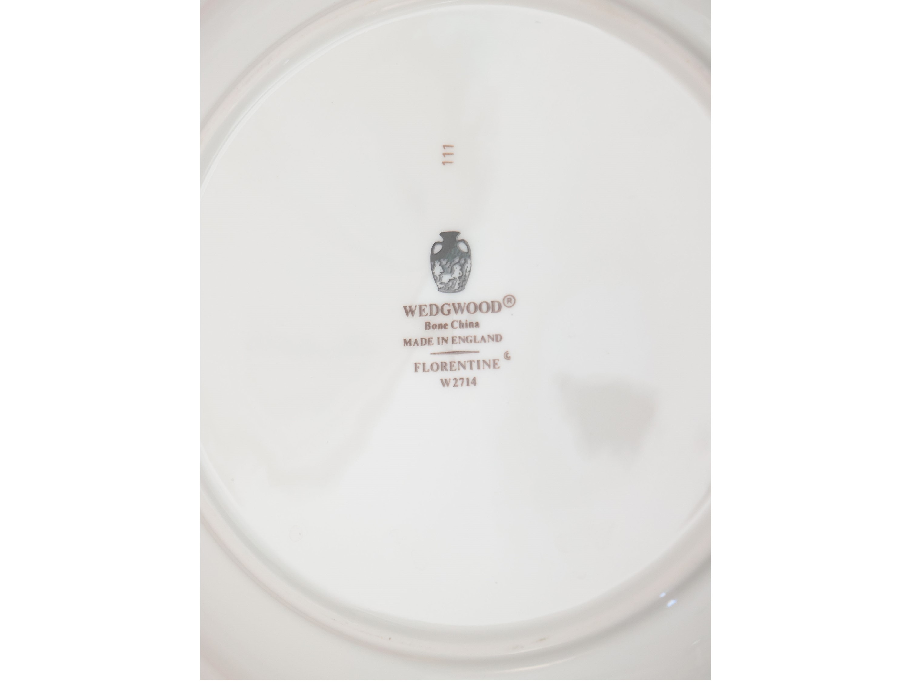 Servizio di Piatti in Porcellana, Decoro Florentine, Wedgwood