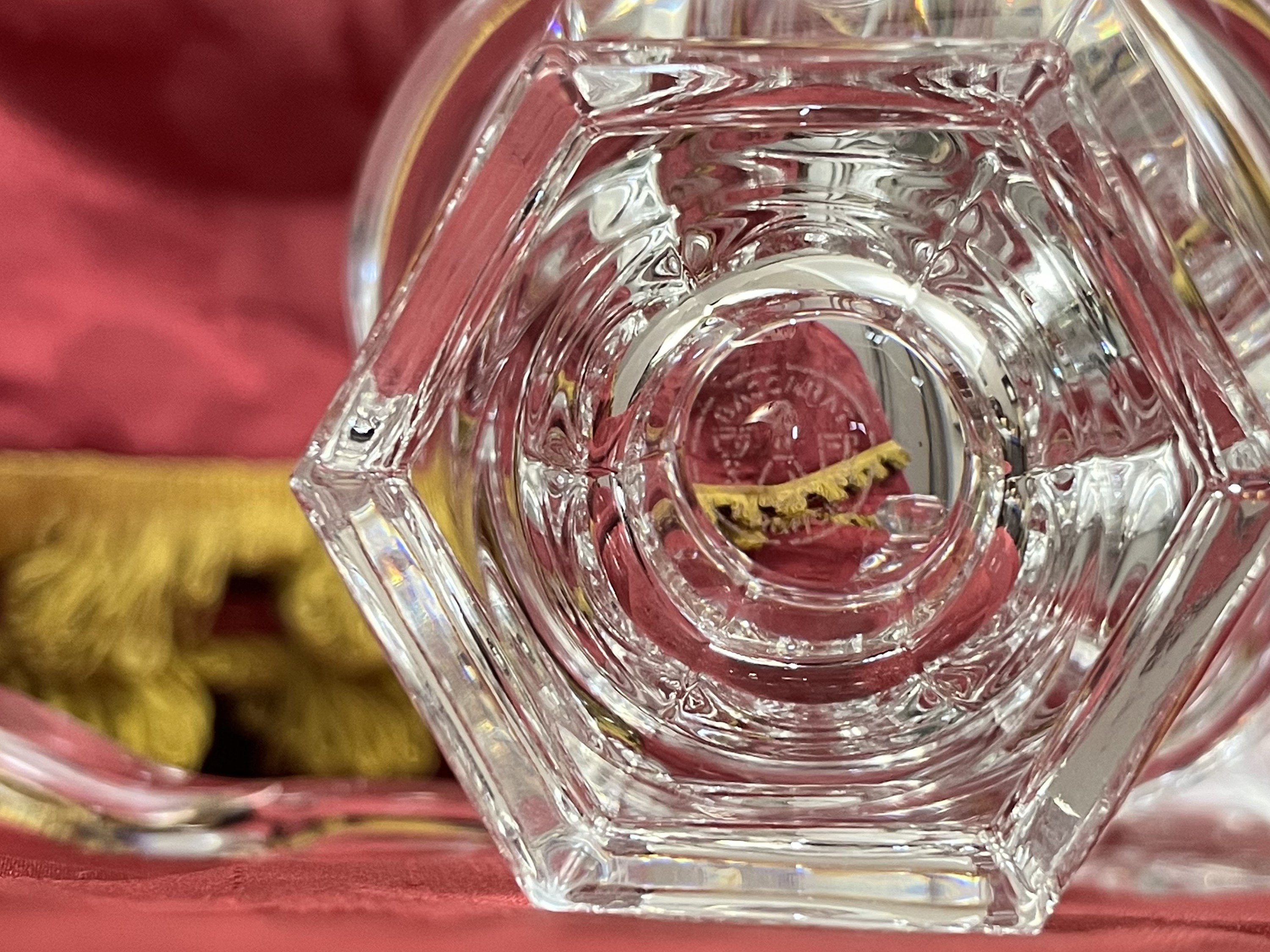 Baccarat, Marmellatiera in cristallo con cucchiaino