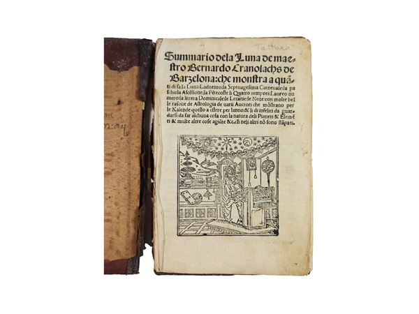 Bernardus : de Granollachs - Summario de la Luna de maestro Bernardo Granolachs de Barzelona