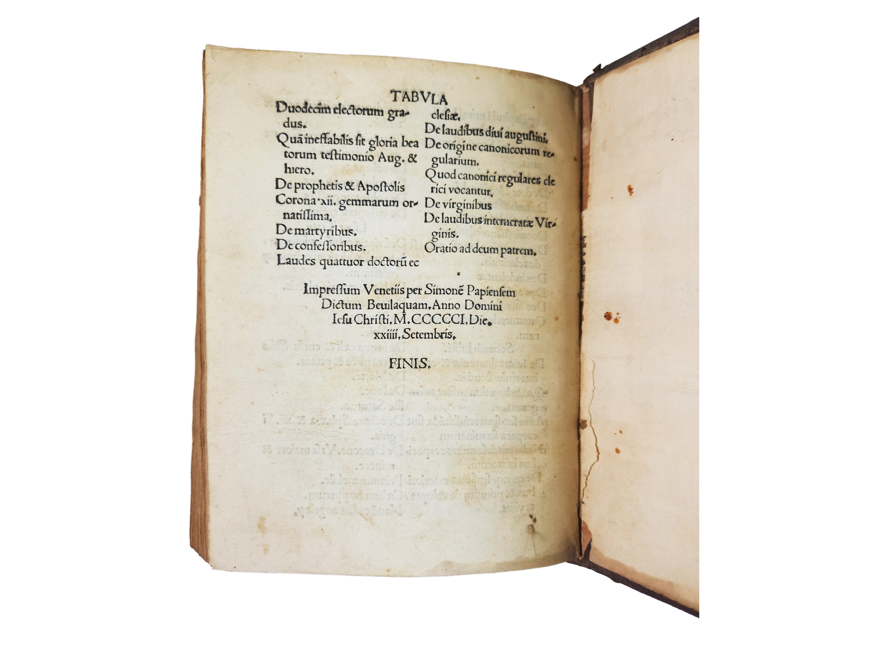 Exempla - De Gloria Et Gaudiis Beatorum