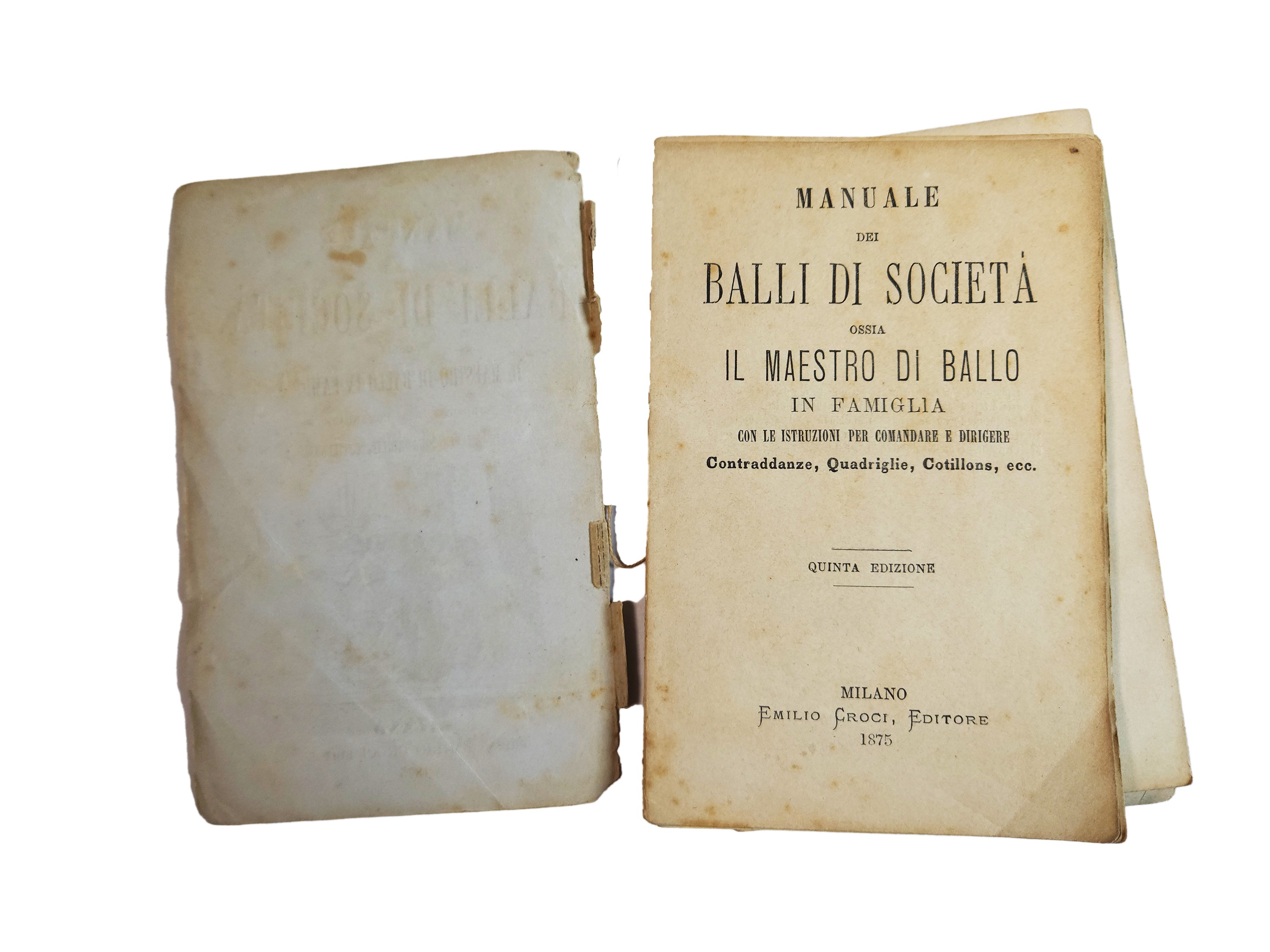 Manuale dei Balli di Società Ossia il Maestro di Ballo in Famiglia