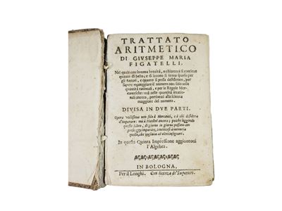 Trattato aritmetico di Giuseppe Maria Figatelli
