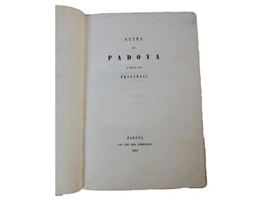 Guida di Padova e della sua provincia, guida ottocentesca illustrata, 1842