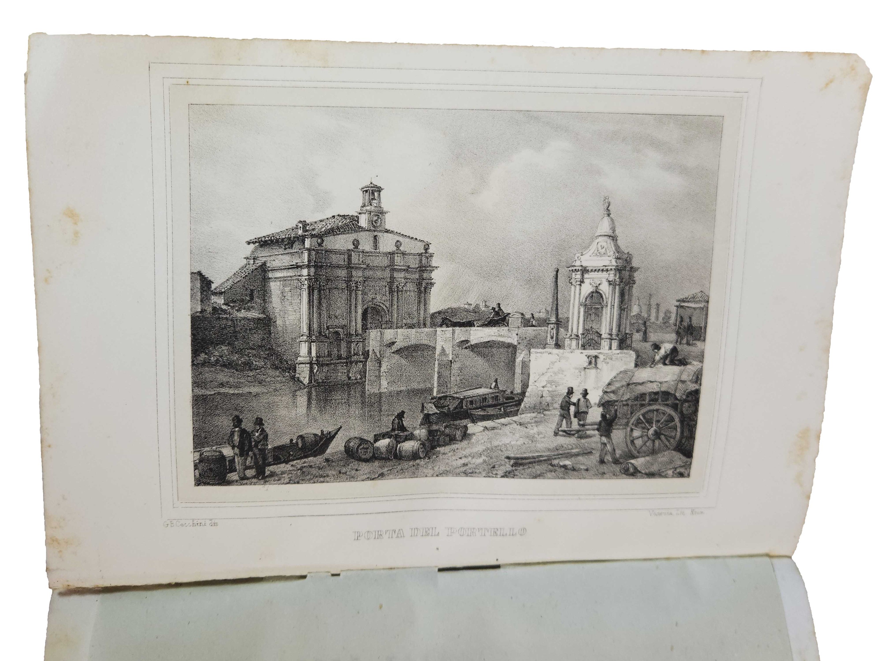 Guida di Padova e della sua provincia, guida ottocentesca illustrata, 1842