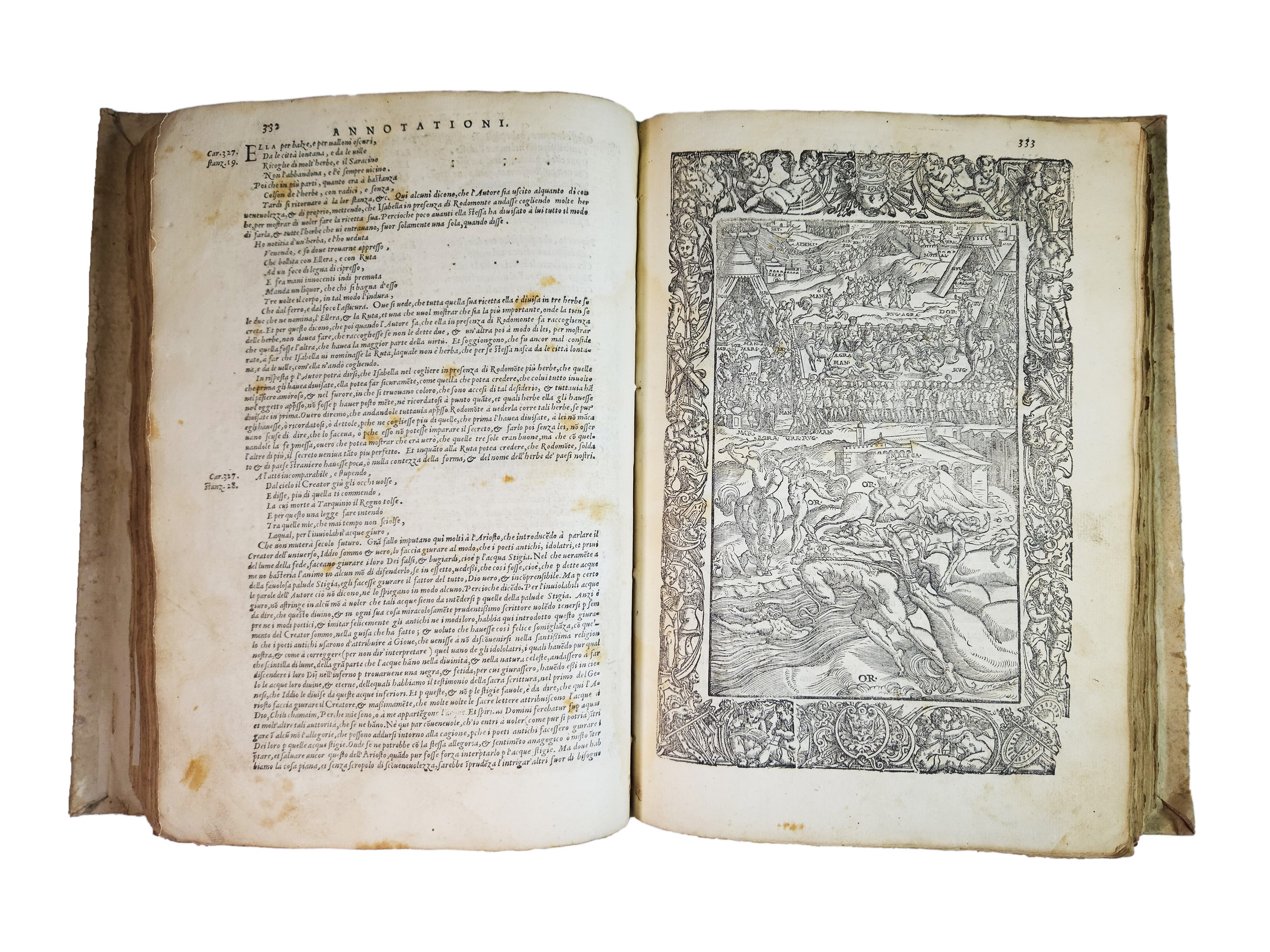Orlando Furioso di M. Lodovico Ariosto, Tutto Ricorretto, Et di Nuove Figure Adornato