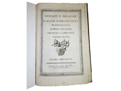 Depositi e Medaglie D'alcuni Sommi Pontefici Delineati ed Incisi da Diversi Intagliatori
