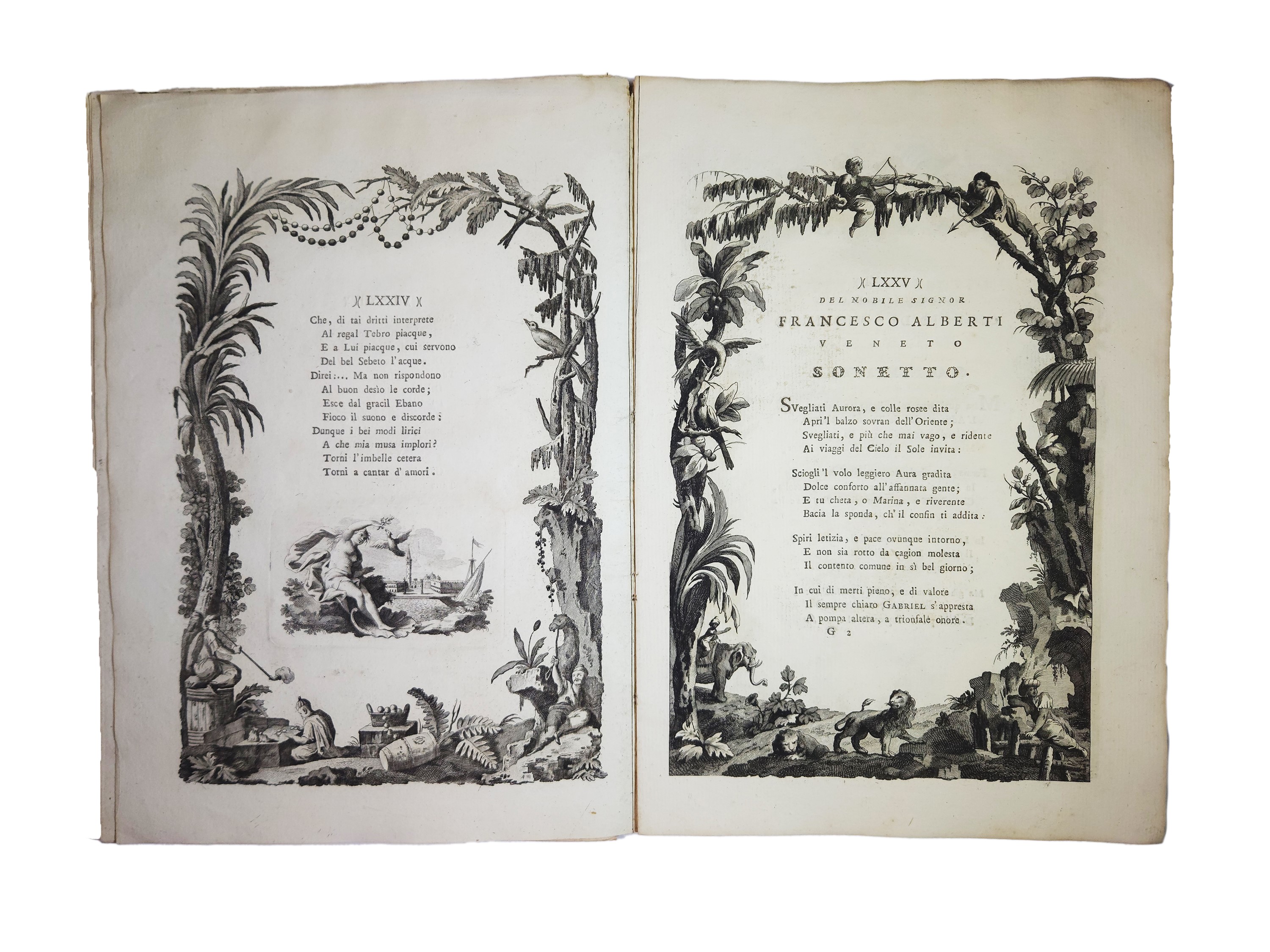 Poesie per l’Ingresso Solenne di Sua Eccellenza il Signor Gio. Antonio Gabriel Cavaliere