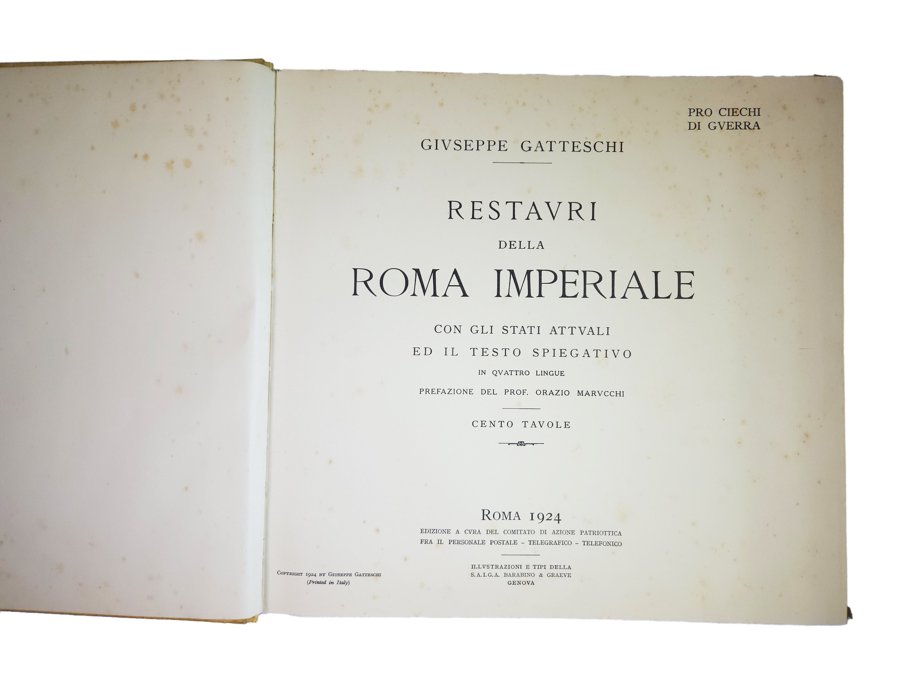 Giuseppe Gatteschi - Restauri della Roma Imperiale