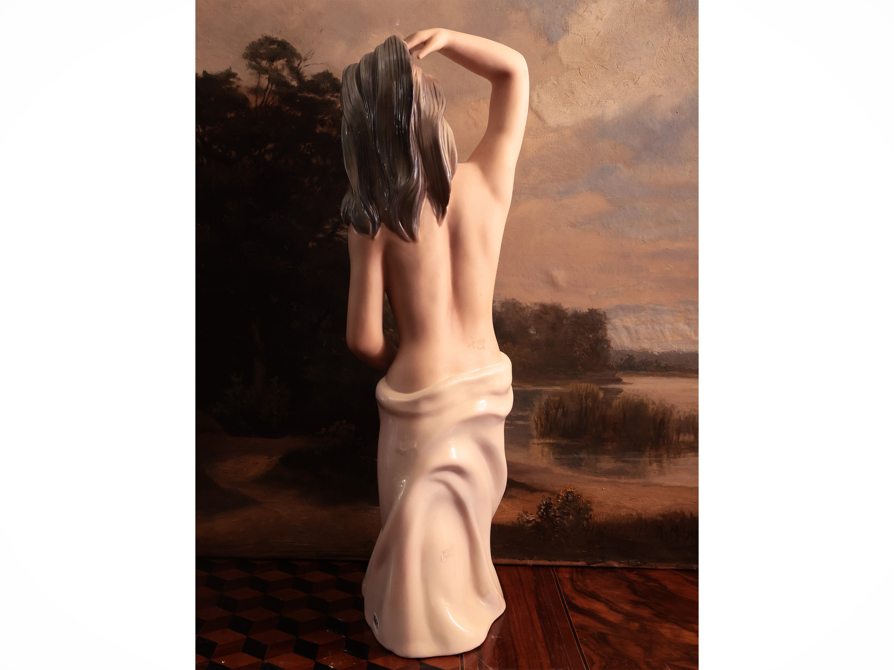 Figura in Ceramica Smaltata Emanuela, le Bertetti