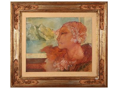 Composizione con Volto 1974