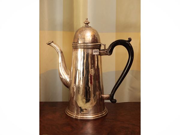 Grande caffettiera in argento