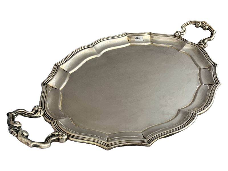 Guantiera in argento