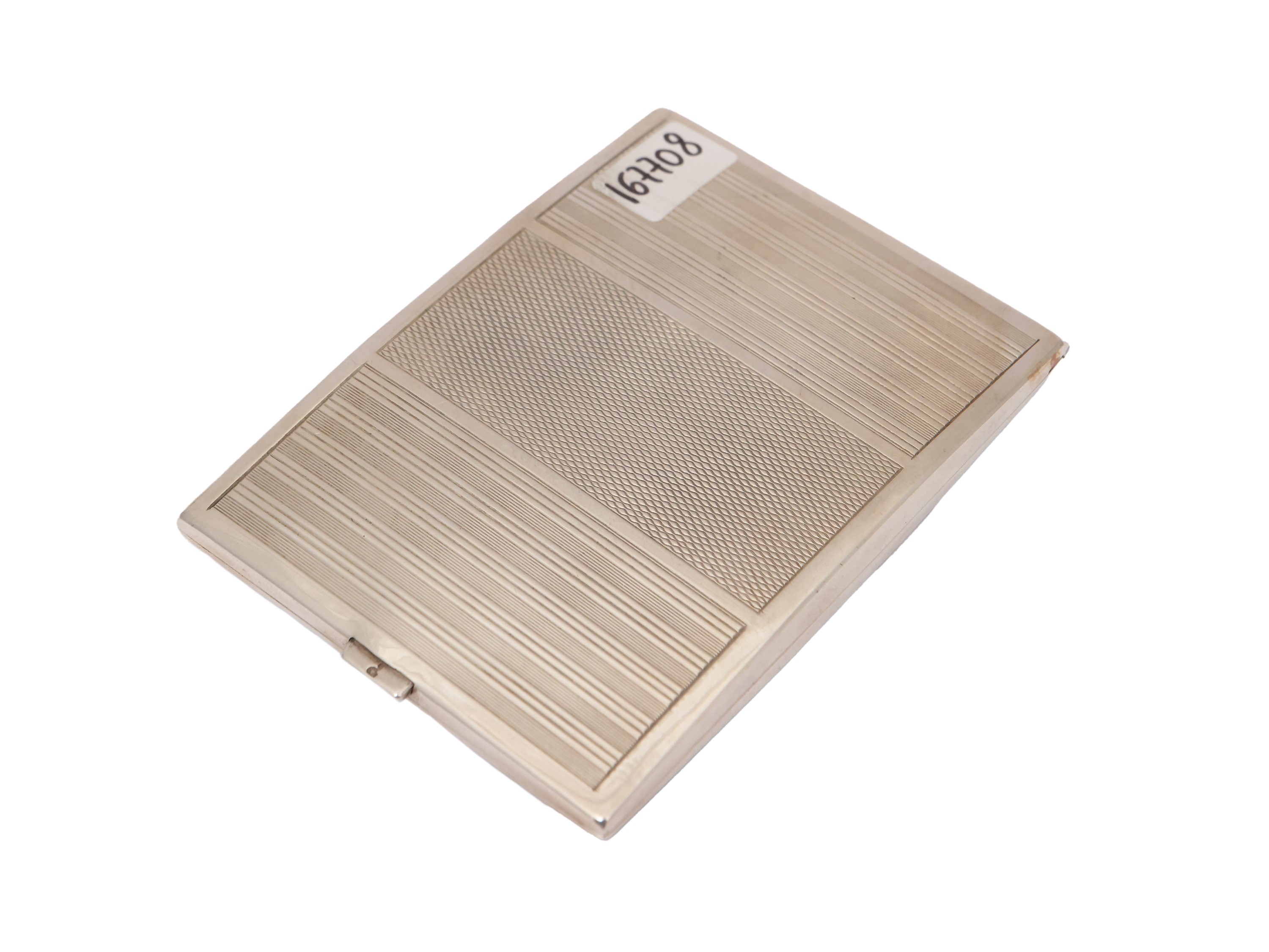 Portasigarette in argento