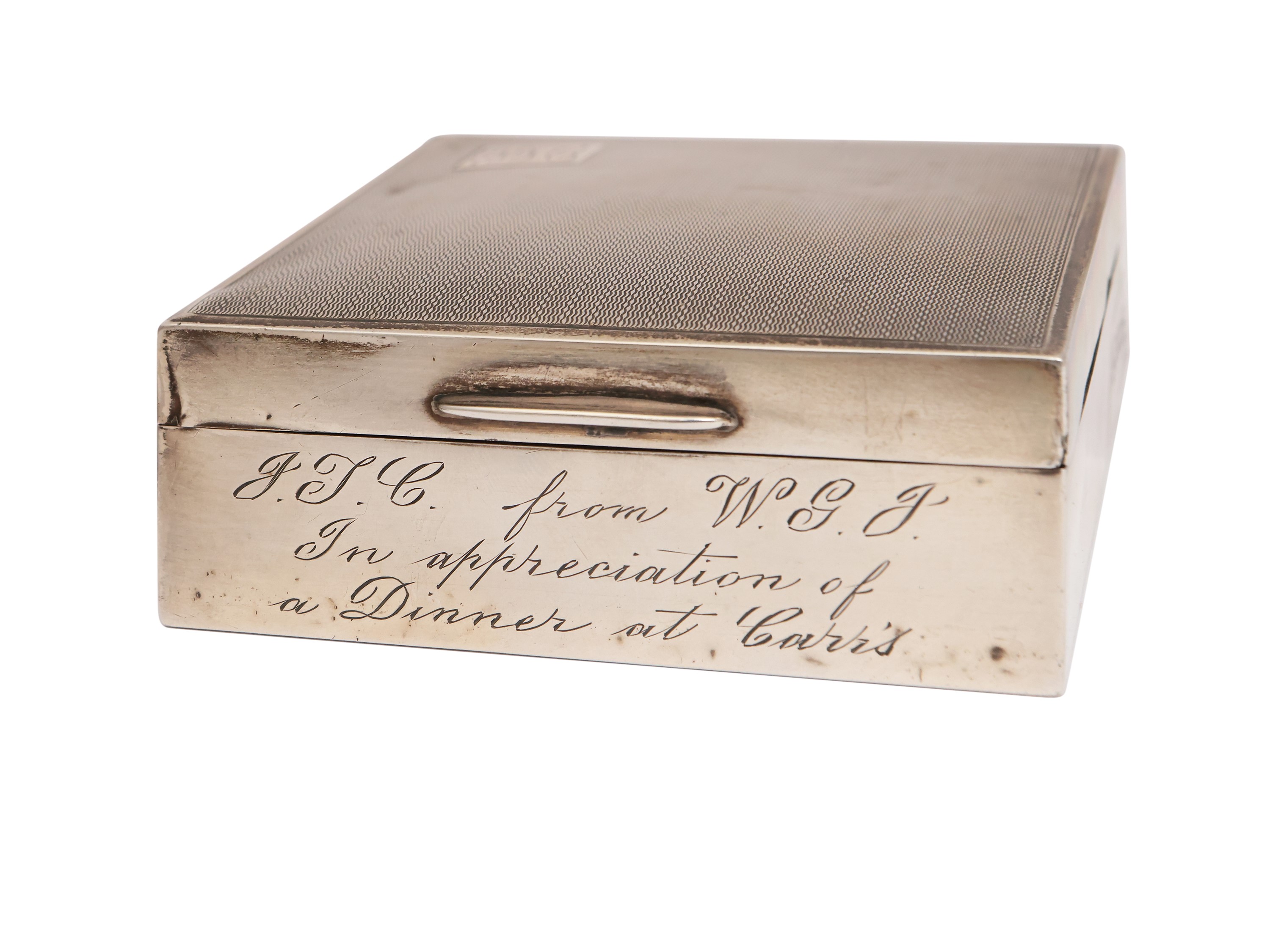 Due accessori in argento d'epoca