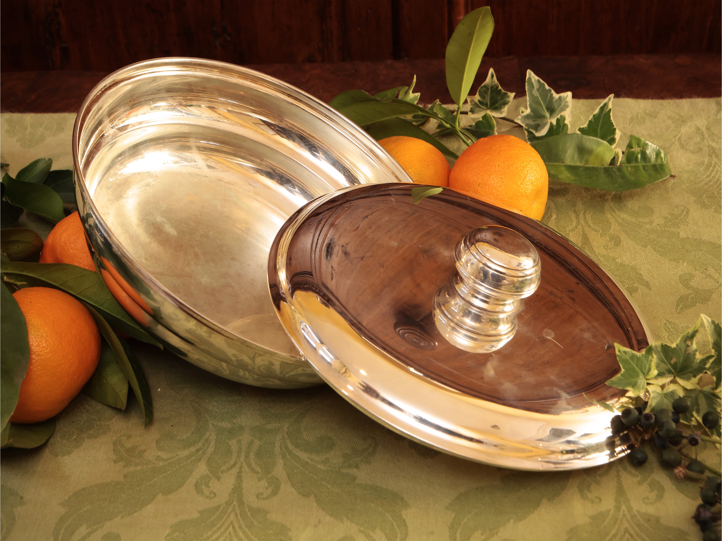 Legumiera in argento 925