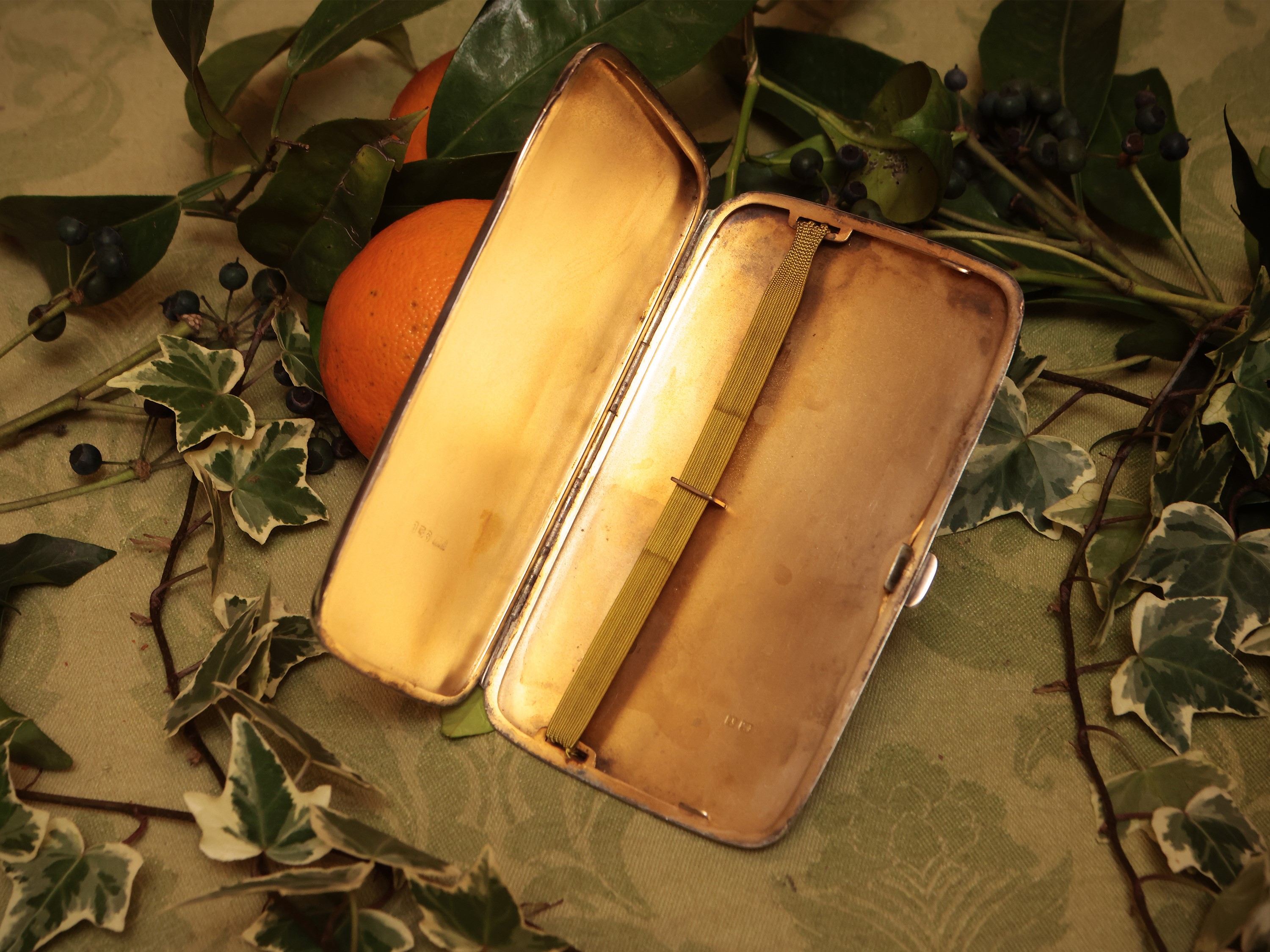 Portasigarette in argento