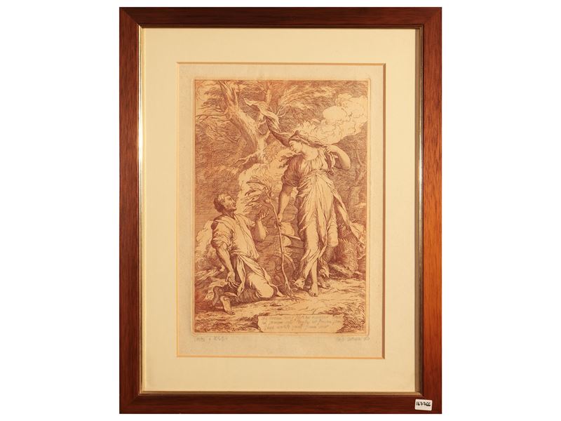Carlo Antonini - Cerere e Fitalo, da Salvator Rosa