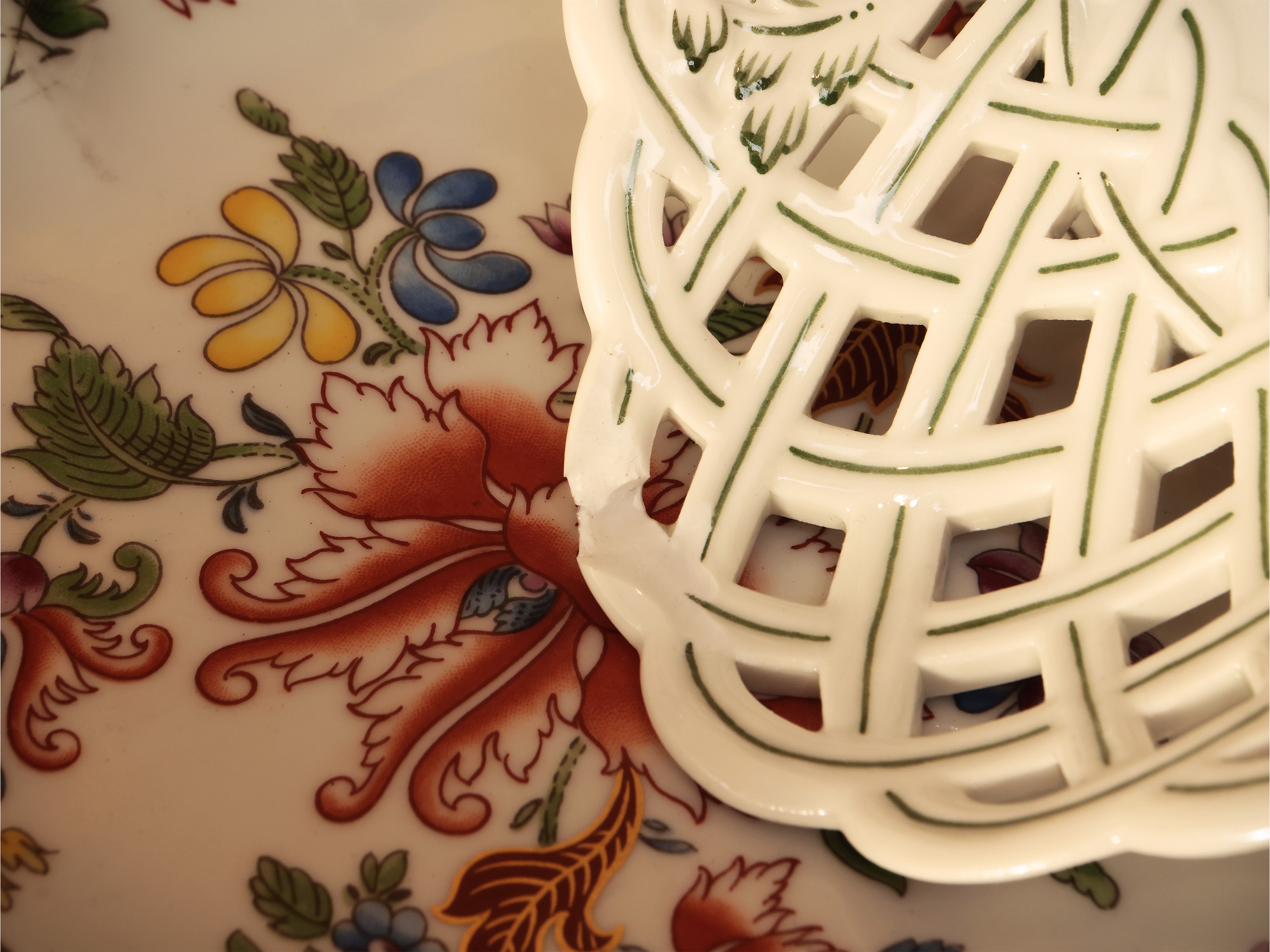 Assortimento di Accessori per la Tavola in Porcellana, Richard Ginori e Meissen