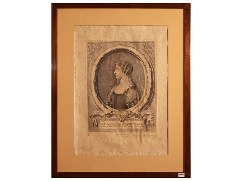 Francesco Allegrini - Ritratto di Caterina De' Medici