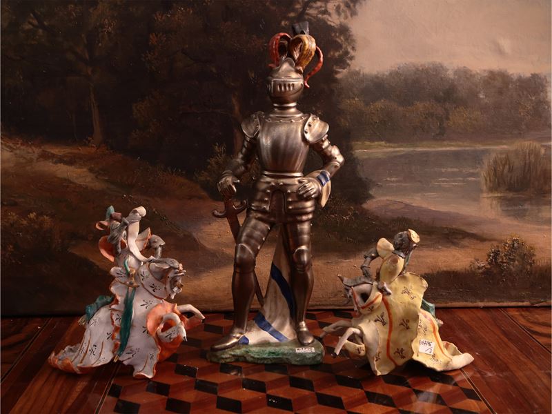 Gruppo in Ceramica Policroma, Zaccagnini