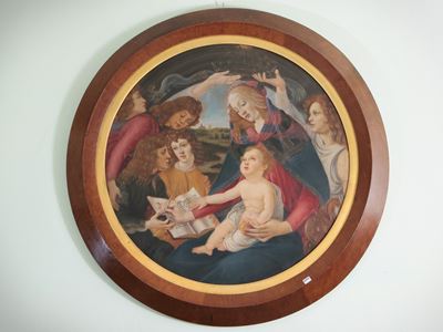 Madonna del Magnificat, Copia da Sandro Botticelli