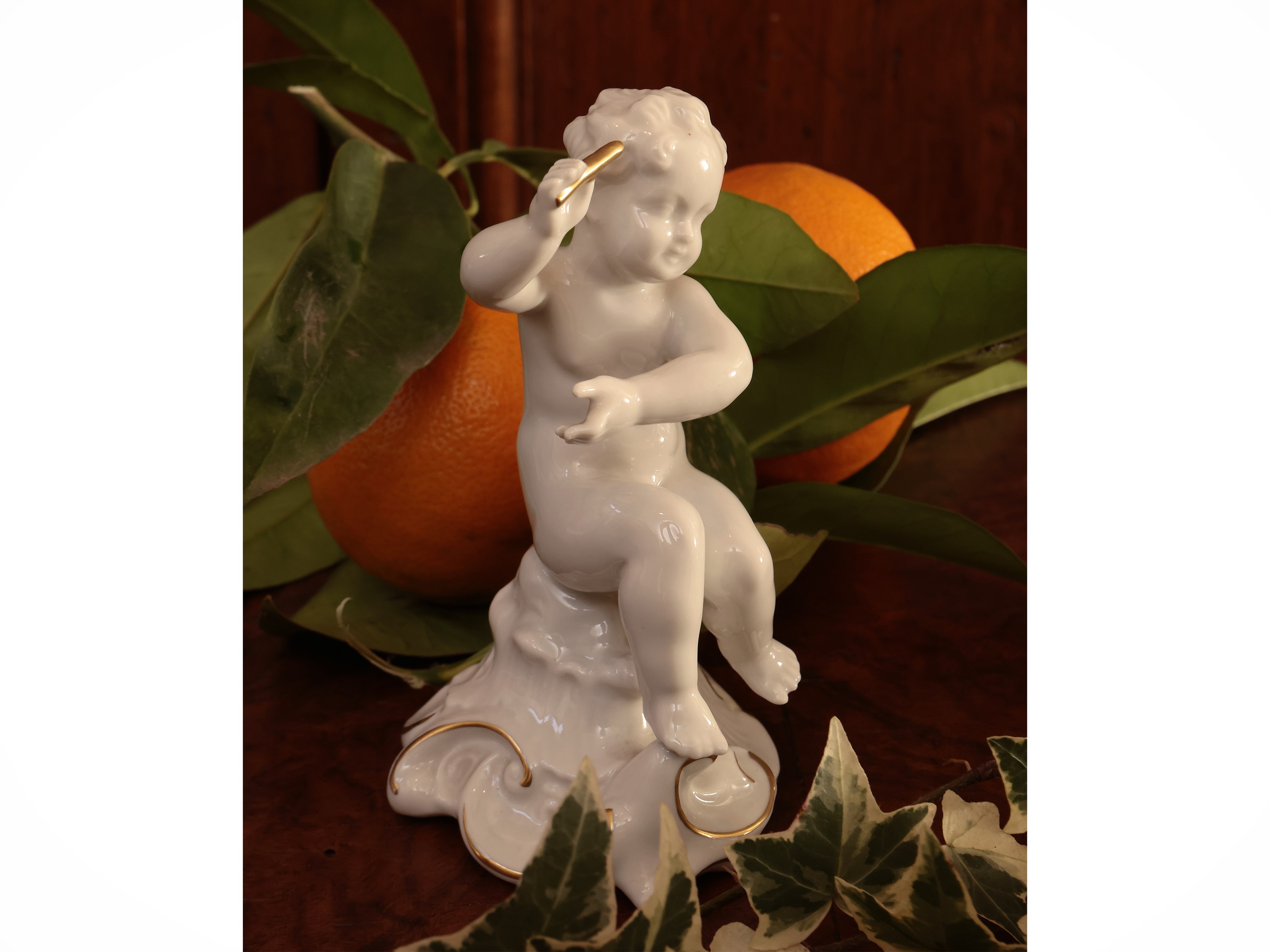 Collezione di Amorini Musicanti in Porcellana
