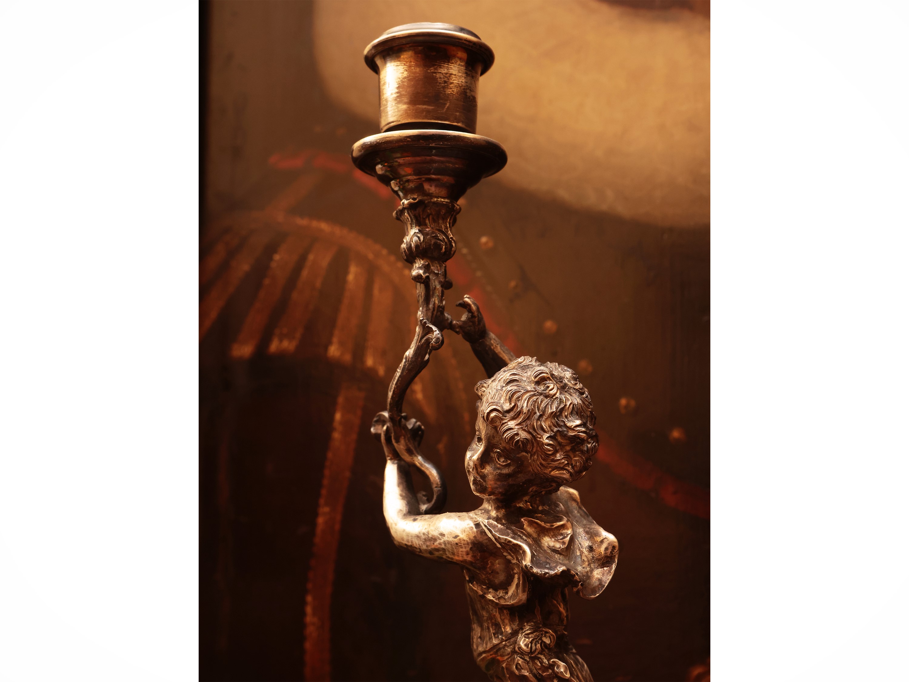 Candeliere in argento, Daniel Smith & Robert Sharp