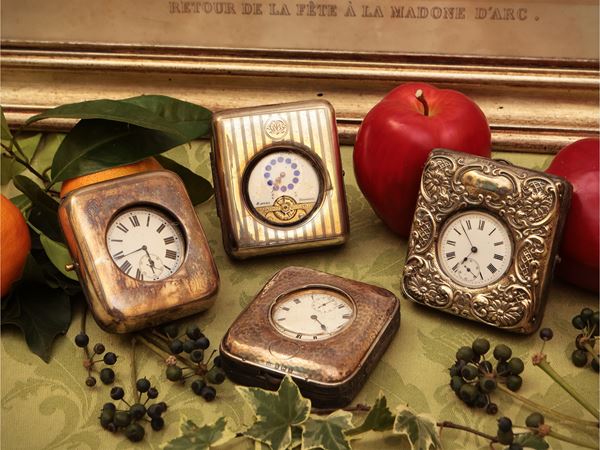 Collezione di quattro orologi da tasca